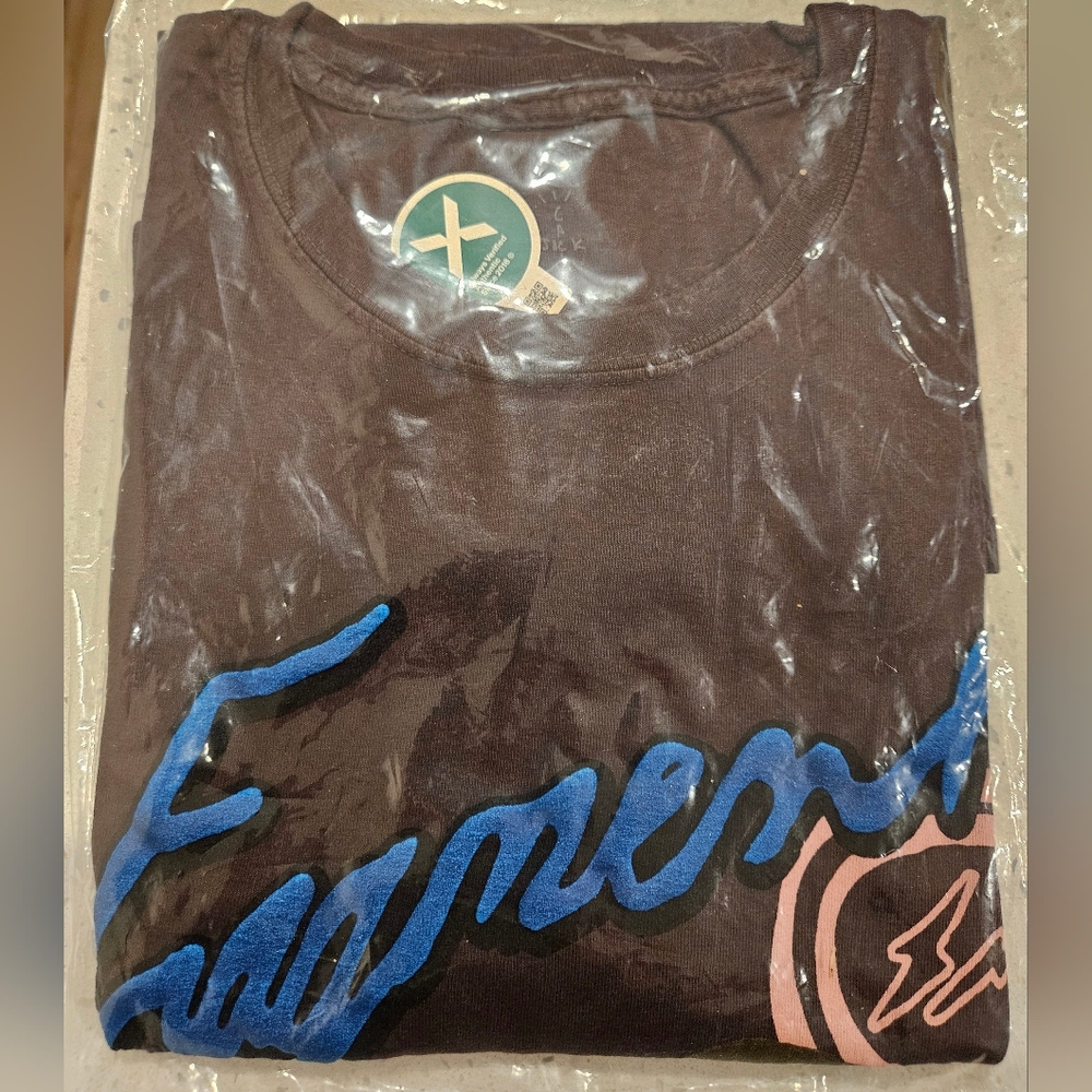 Travis Scott Cactus Jack For Fragment Icons Brown T-Shirt Size XL